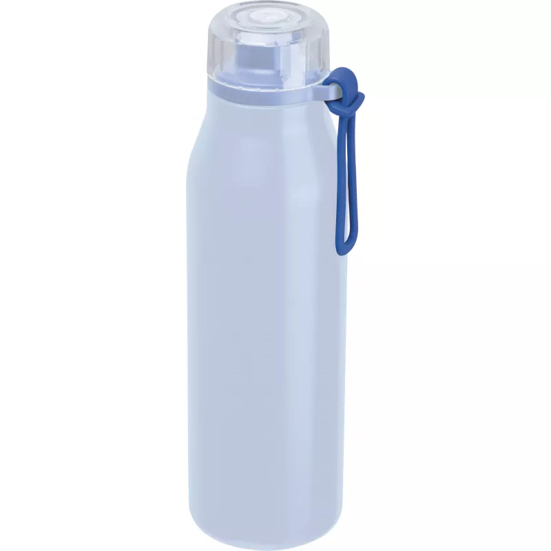 Butelka termiczna stalowa z recyklingu GRAND HAVEN MoLu 640 ml - jasnoniebieski (534924)