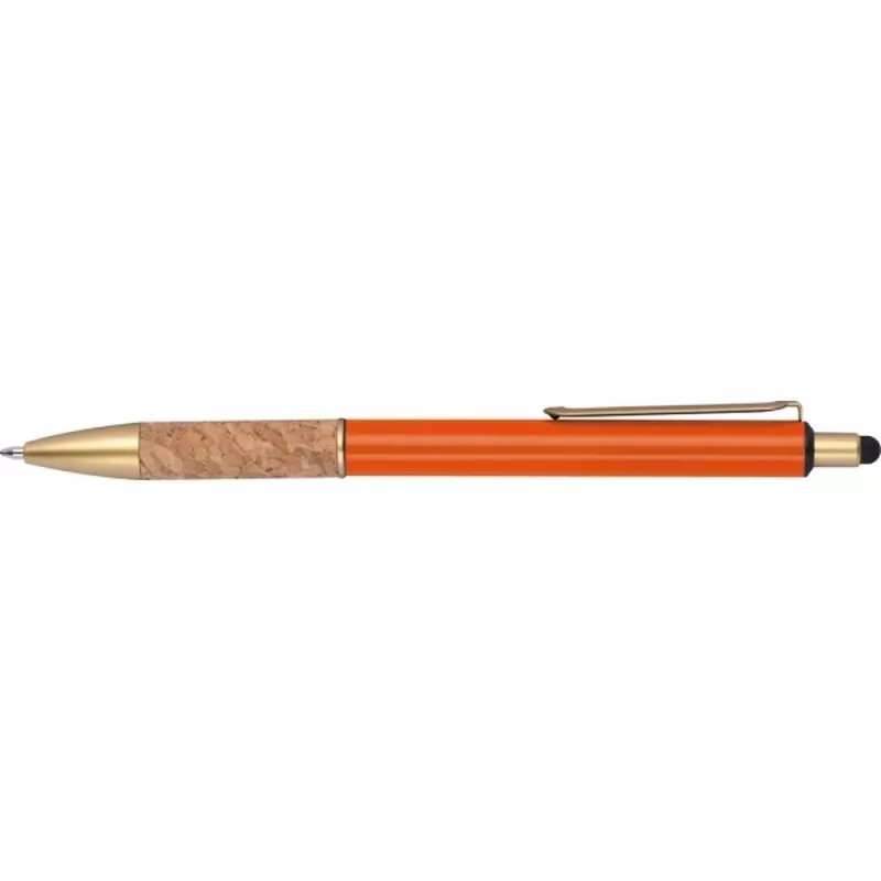 Długopis metalowy touch pen CAPRI - pomarańczowy (369010)