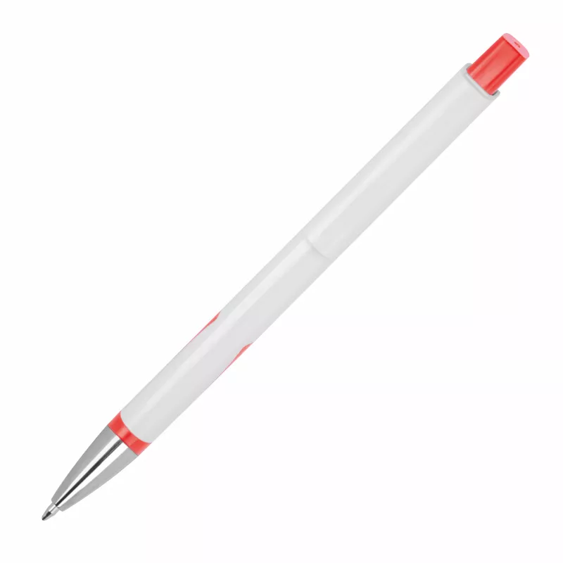 Długopis z ABS z recyklingu MAJA - czerwony (1547105)
