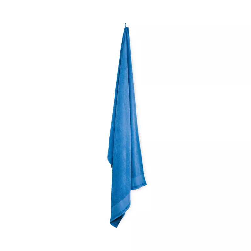 Ręcznik kąpielowy 380 g/m² 100x150 cm ISLAND 100 - Niebieski (MO2767-37)