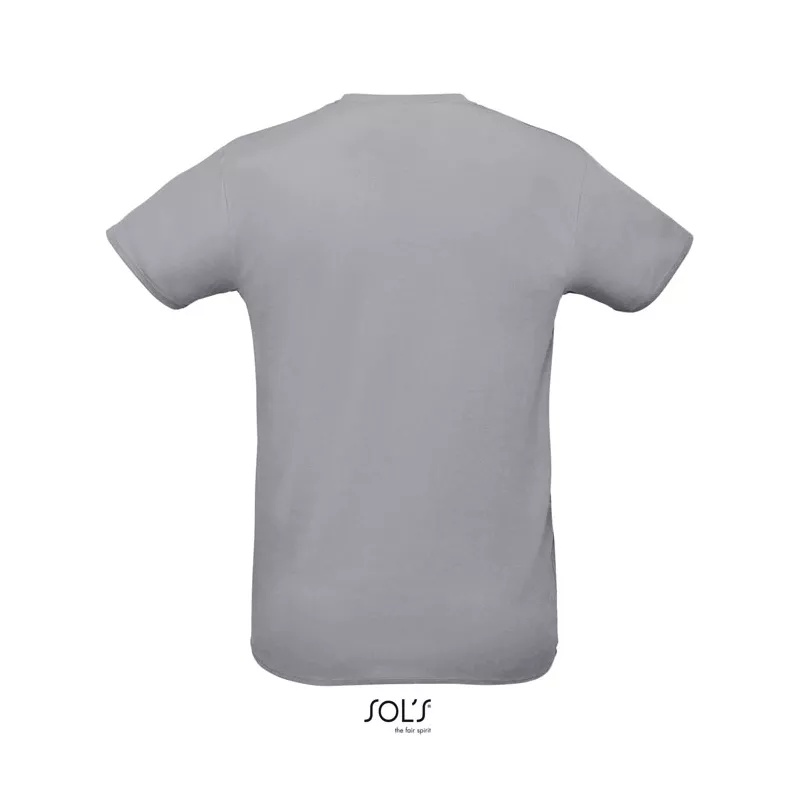 Koszulka sportowa unisex 130 g/m² Sol's SPRINT - Pure Grey (S02995-PG)