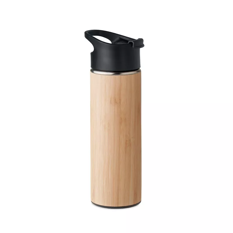Termos z bambusową osłoną 450 ml NANDA - Drewna (MO6371-40)