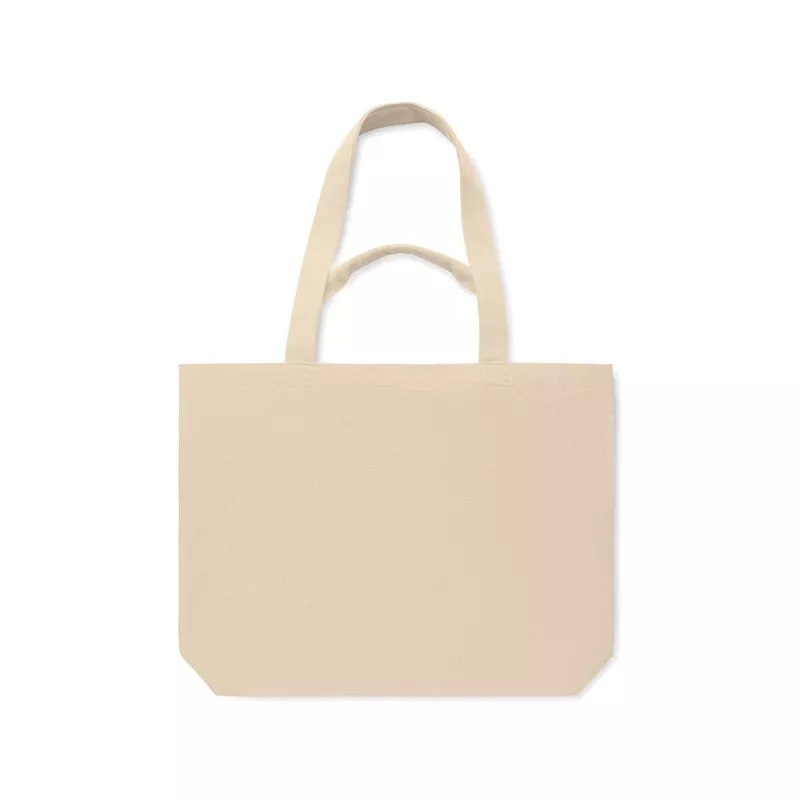 Torba plażowa z recyklingu 320 g/m² MALDI BEACH - Bezowy (MO2485-13)