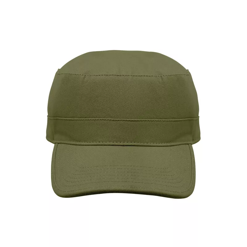 Czapka wojskowa bawełniana 260 g/m² FIELD - Zieleń Wojskowa (MO2867-49)