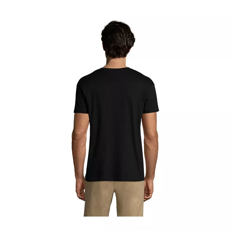 Koszulka unisex 150 g/m² Sol's TITAN - Czarny 2 (S04728-BB)