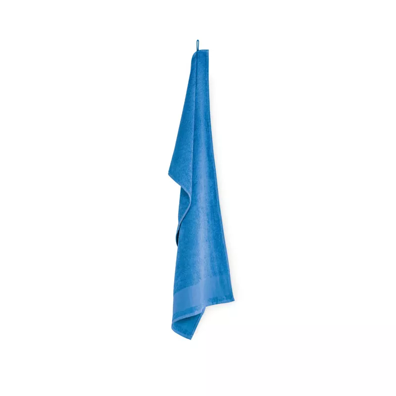 Ręcznik do rąk bawełniany 380 g/m² 50x100 cm ISLAND 50 - Niebieski (MO2765-37)