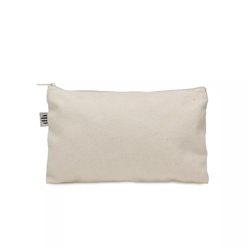 Kosmetyczka z bawełny organicznej 340 g/m² PESACARA - Bezowy (MO2379-13)