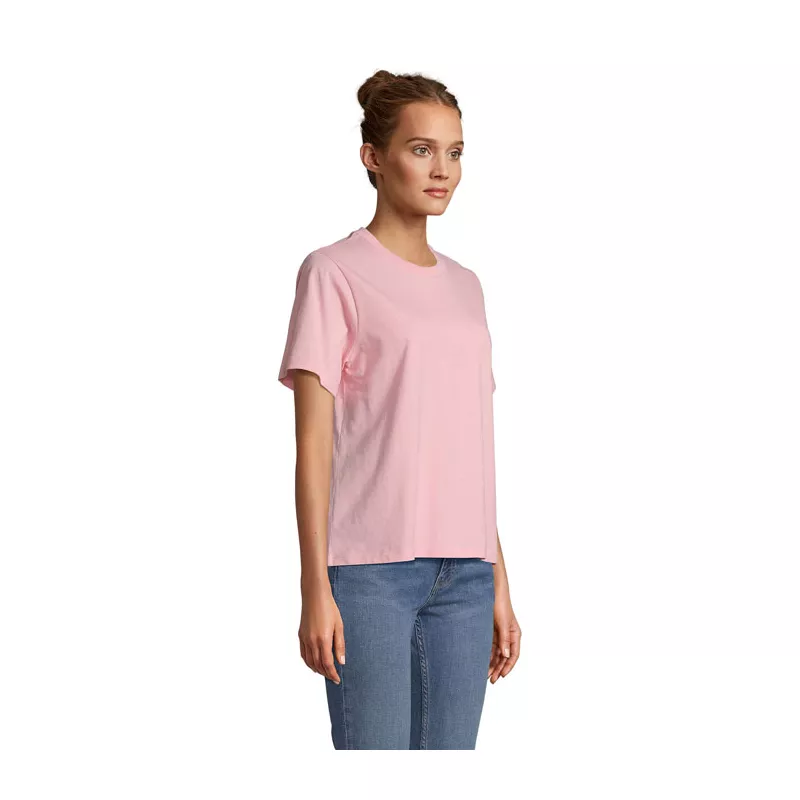Koszulka damska organiczna Sol's LEGEND WOMEN - Cukierowy Róż (S04776-AX)