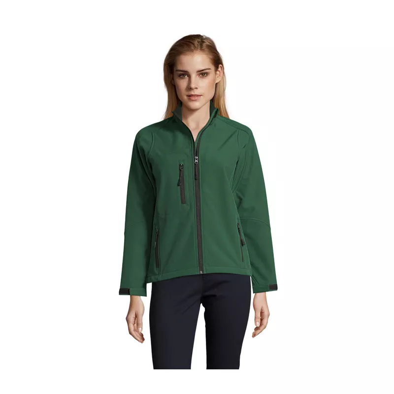 Softshell damski wodoodporny 340 g/m² Sol's ROXY - Ciemno-Zielony (S46800-BO)