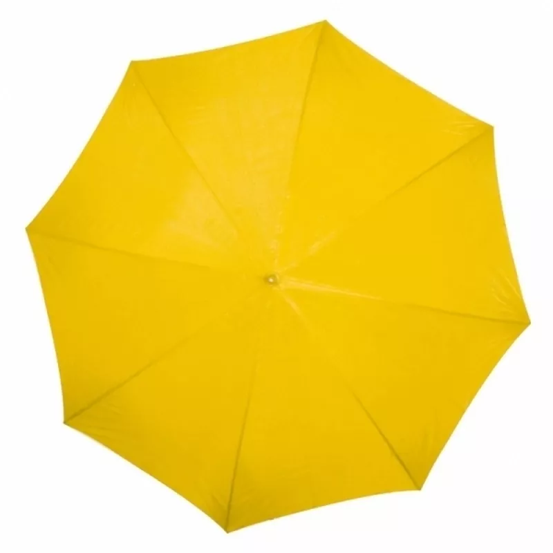 Parasol automatyczny drewniany Ø105 cm NANCY - żółty (513108)