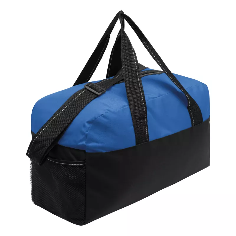 Sportowa torba FITNESS - czarny, niebieski (56-0808553)