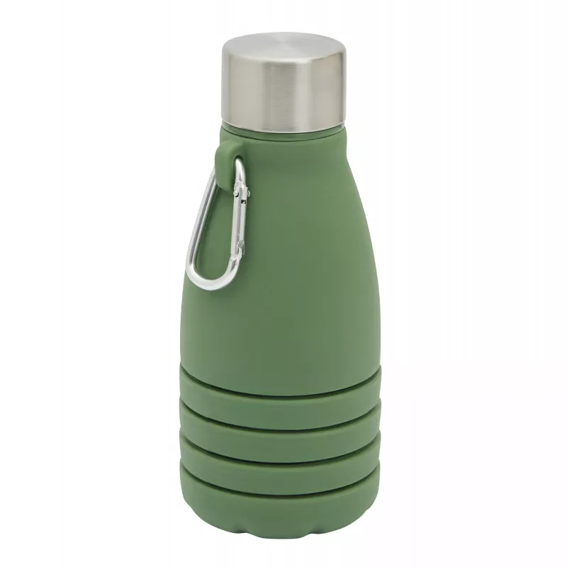 Składana butelka do picia 550 ml BIG GETS SMALL - oliwkowa zieleń (56-0603192)