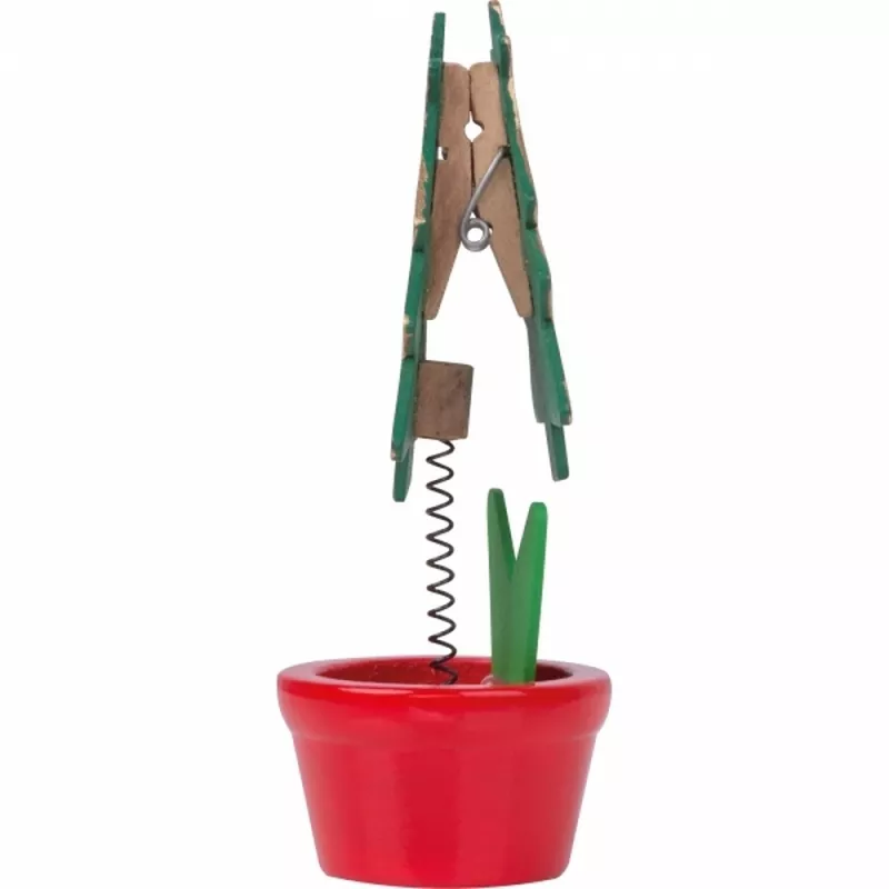 Klips na notatki w kształcie choinki WINNIPEG - wielokolorowy (5276mc)