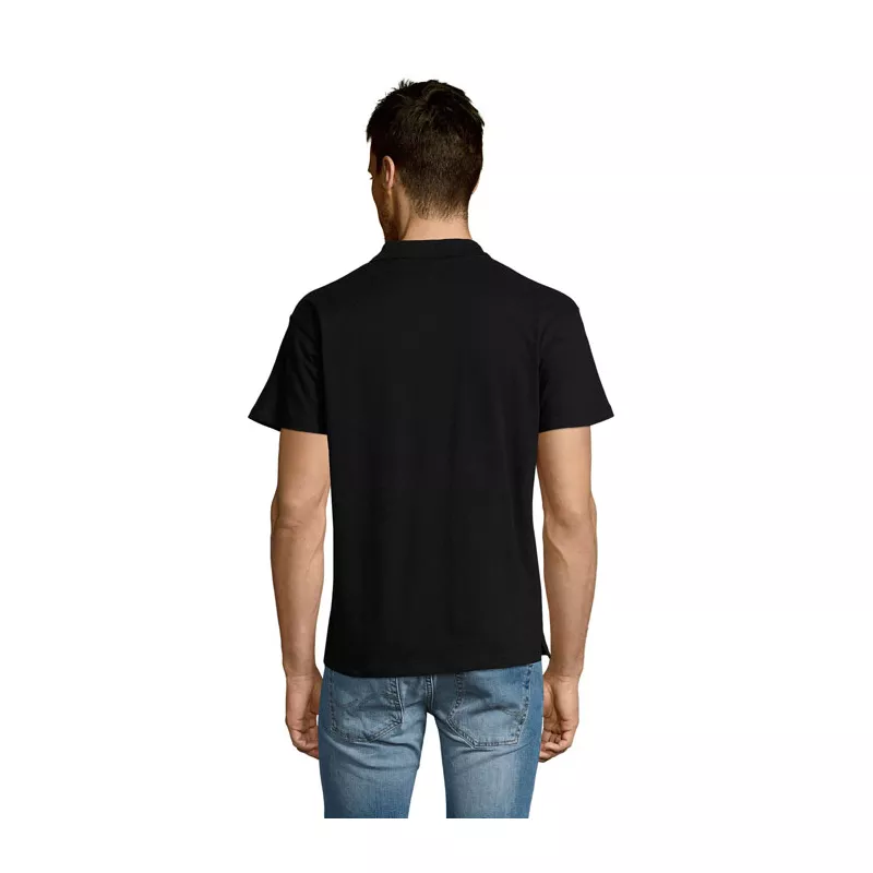 Koszulka polo męska piqué 170 g/m² Sol's SUMMER II - Czarny (S11342-BK)