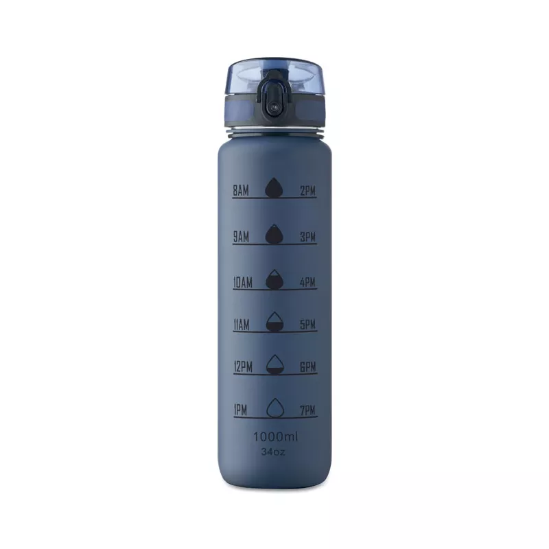 Butelka sportowa RPET 1000 ml ISFORDEN MARK - Francuski Granat (MO2672-85)
