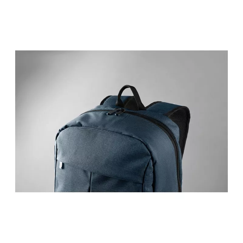 Plecak na laptopa 15" z poliestru 360D STOCKHOLM BAG - Niebieski (MO8958-04)
