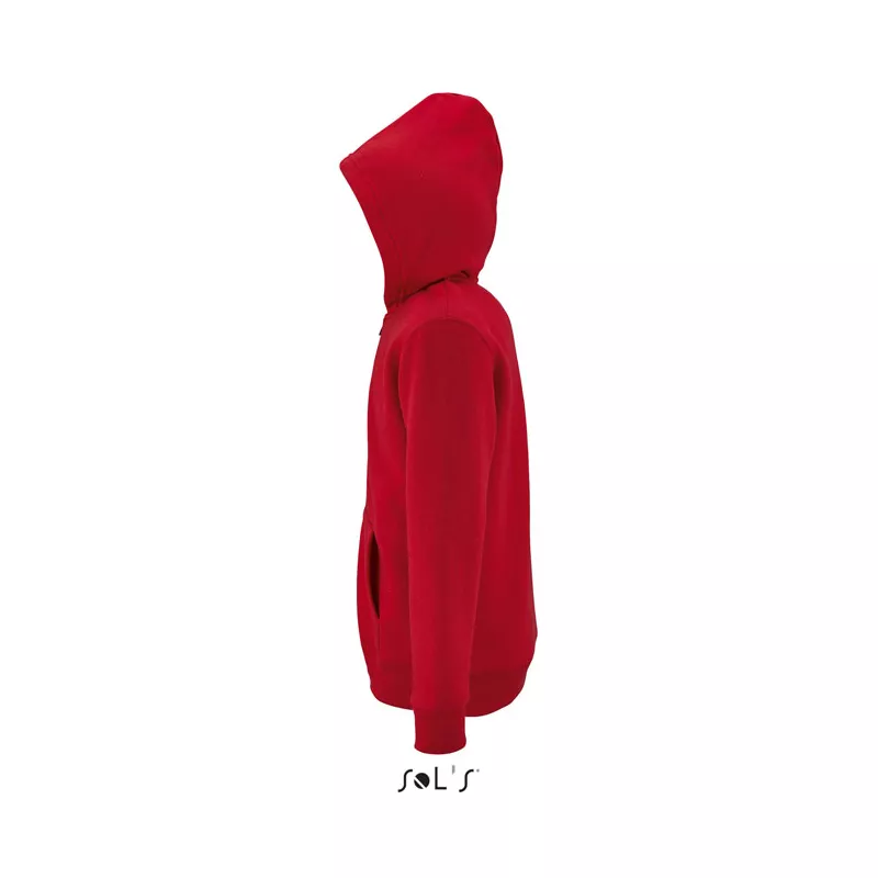 Bluza dziecięca z kapturem 260 g/m² Sol's STONE KIDS - Czerwony (S02092-RD)
