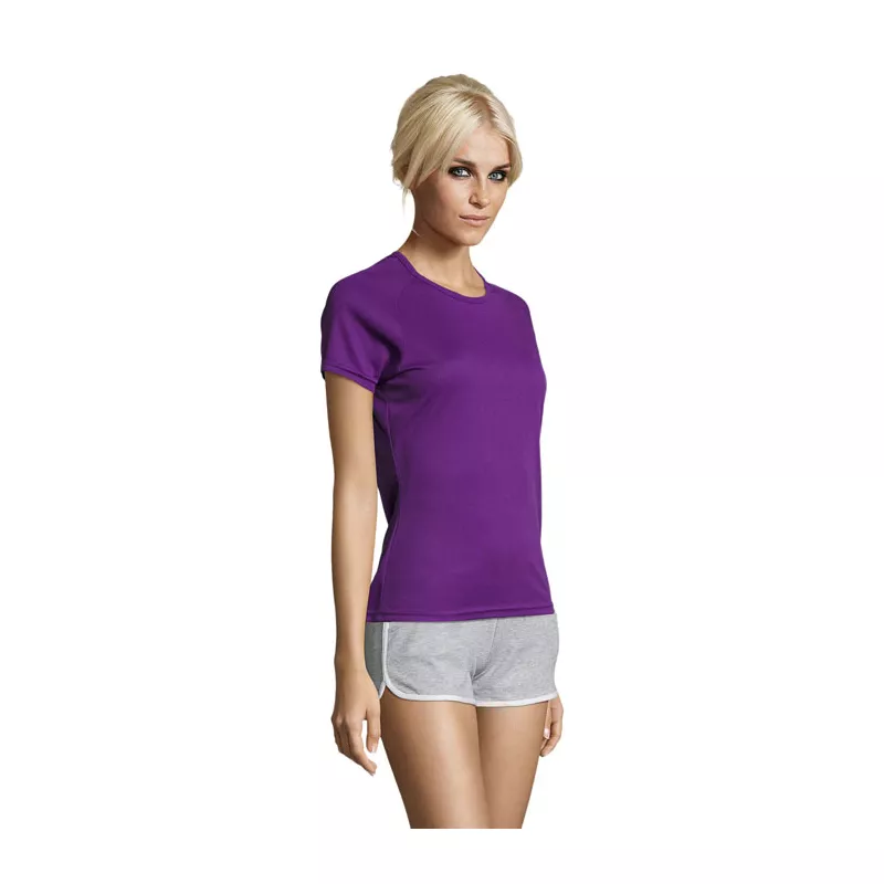 Koszulka sportowa damska 140 g/m² Sol's SPORTY WOMEN - Dark Purple (S01159-DA)