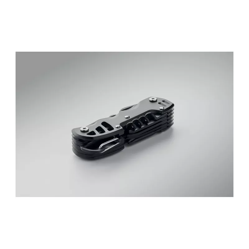 Scyzoryk 13 w 1 ze stali z etui MYTOOL - Czarny (MO3130-03)