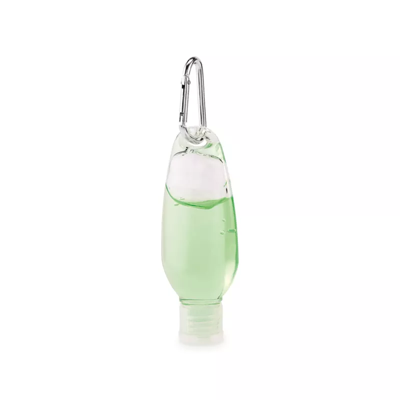 Żel aloesowy 50 ml z karabińczykiem ALOVE - Przezroczysty Zielony (MO2911-24)
