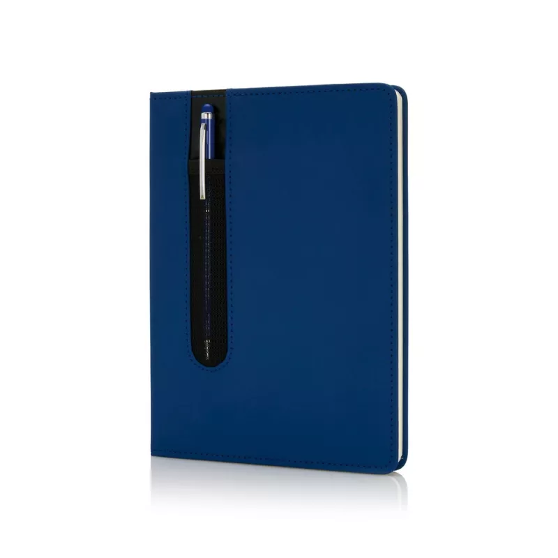 Notatnik A5 Deluxe, touch pen - niebieski (P773.315)