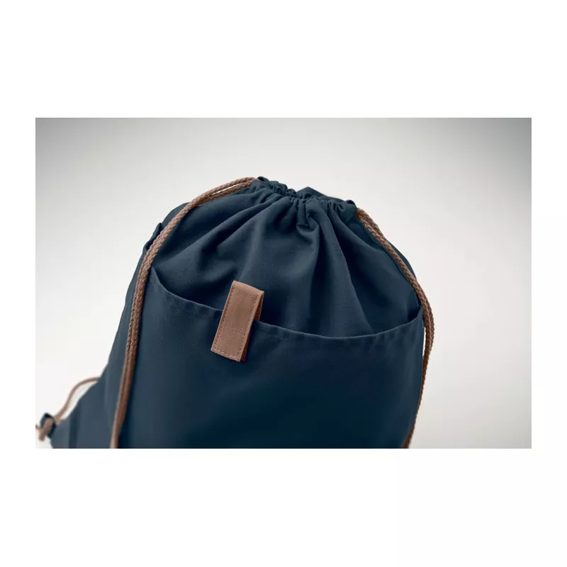 Worek z bawełny z recyklingu 220 g/m² PANDA BAG - Francuski Granat (MO6550-85)