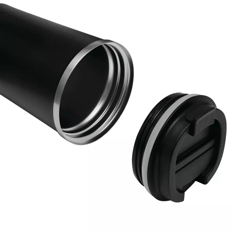 Butelka termiczna z podwójną izolacją - czarny (56-0304730)