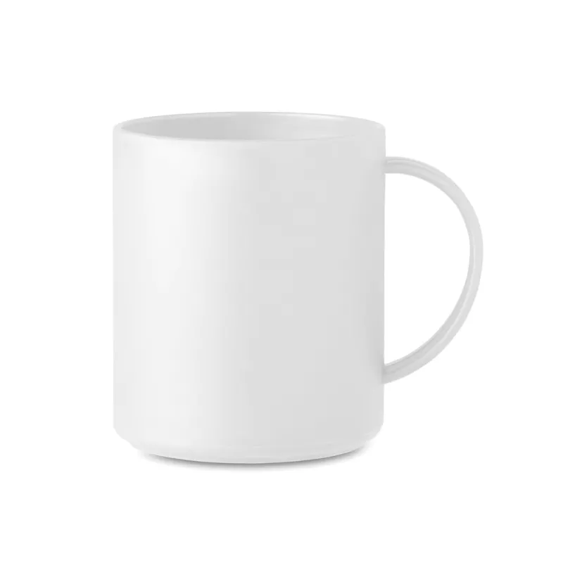 Kubek z PP wielokrotnego użytku 300 ml MONDAY - Bialy (MO6256-06)