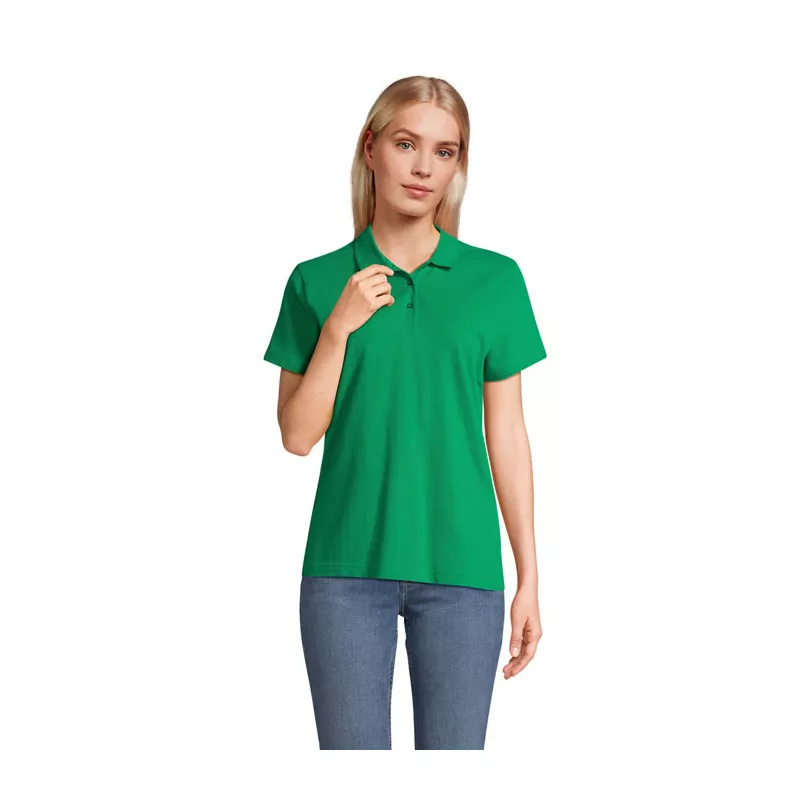 Koszulka polo damska Sol's PULSE WOMEN - Zielony (S04501-KG)