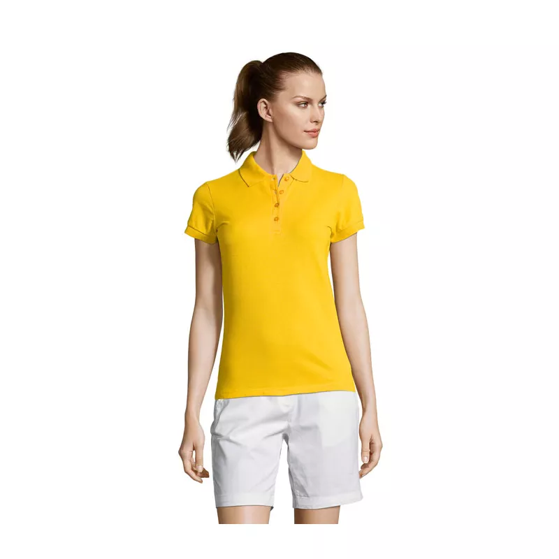 Koszulka polo damska piqué 170 g/m² Sol's PASSION - Dorado (S11338-GO)