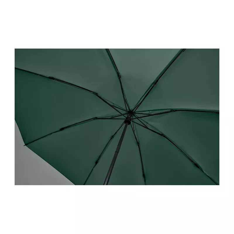 Parasol odwrotny składany 23" z RPET AGUMBE - Zielony (MO2925-09)