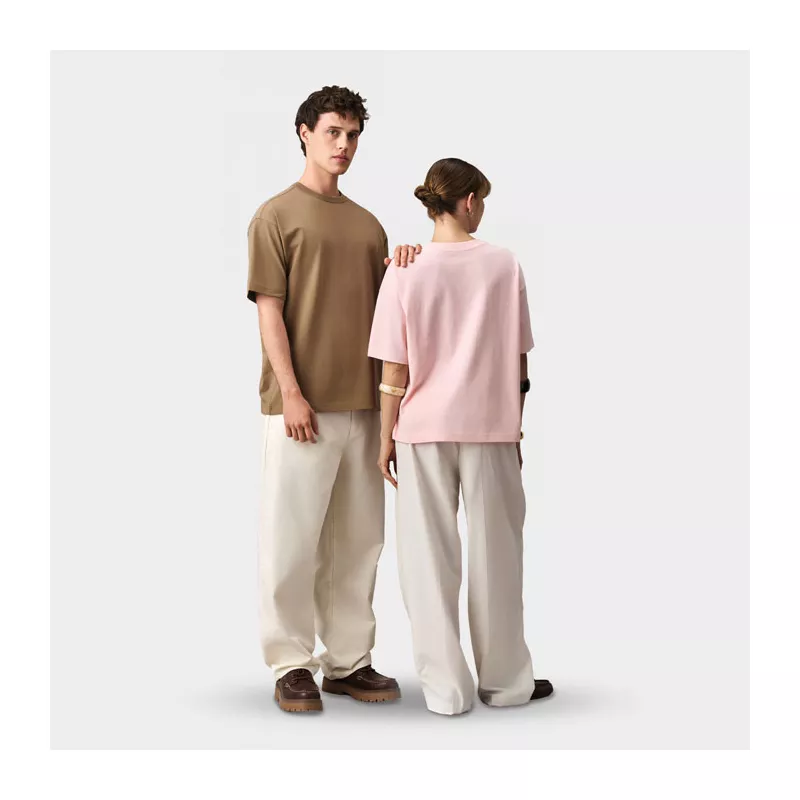 Koszulka damska oversize 180 g/m² Sol's BOXY WOMEN - Medium Pink (S03807-MP)