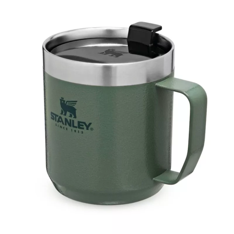 Kubek kempingowy Stanley Everyday 350 ml ze stali nierdzewnej - Leśny zielony (10094964)