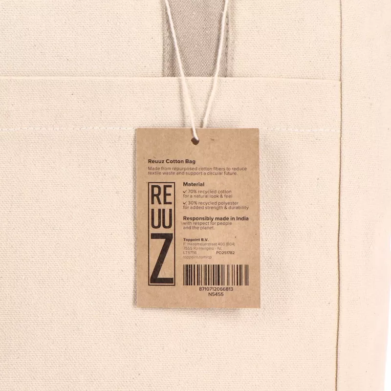 Torba Canvas InSideOut Reuuz 33 x 42 x 10 cm -  (LT57116-N5455)