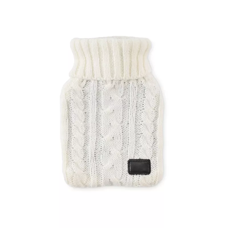 Termofor 400 ml w dzianinowym pokrowcu TOASTY - Bezowy (MO2720-13)