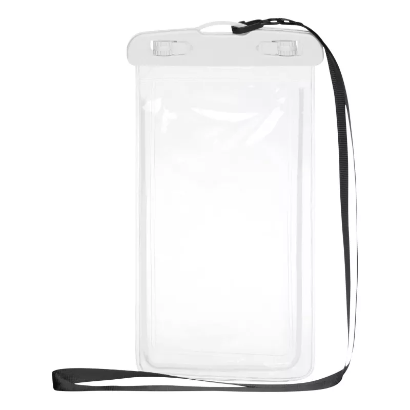 Torebka na telefon DIVER - biały, transparentny (56-0404924)