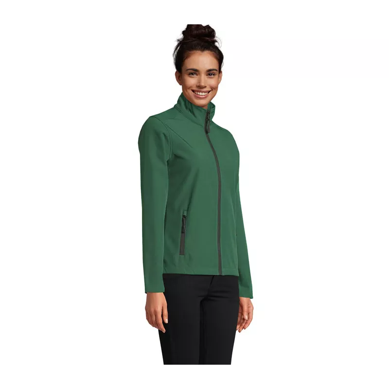 Kurtka softshell damska 2-warstwowa Sol's RACE WOMEN - Ciemno-Zielony (S01194-BO)