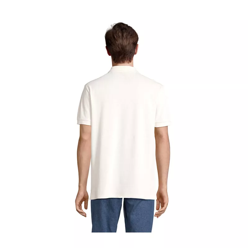 Koszulka polo męska z czesanej bawełny Sol's PACIFIC - Off-White (S04439-WW)