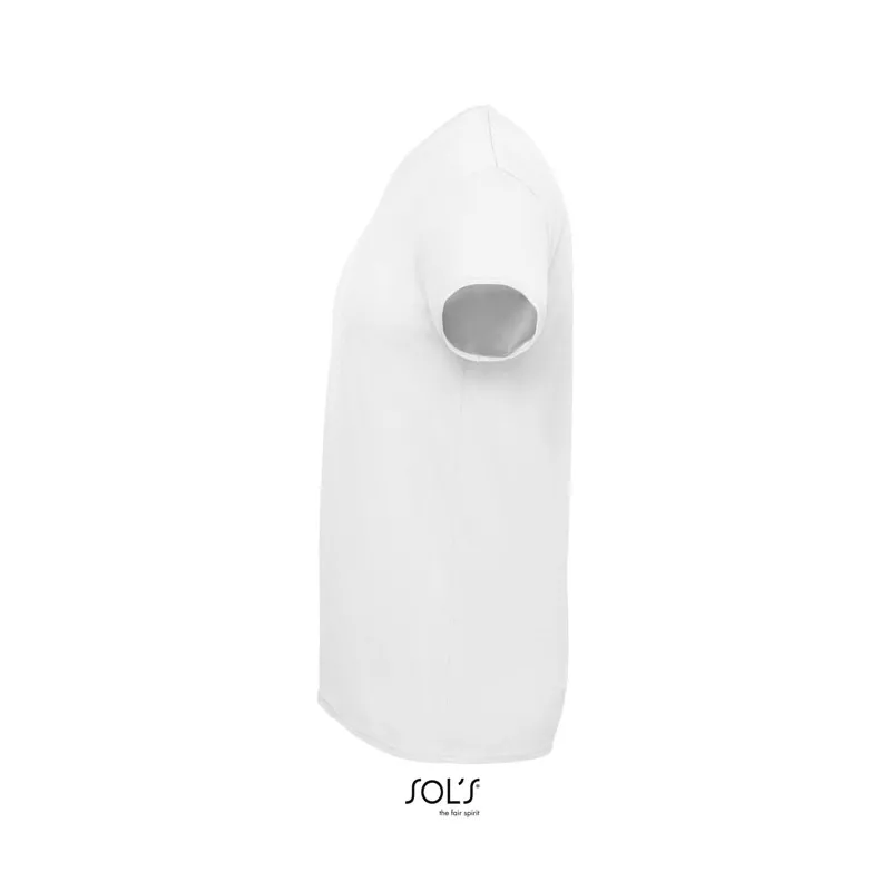 Koszulka sportowa unisex 130 g/m² Sol's SPRINT - Bialy (S02995-WH)