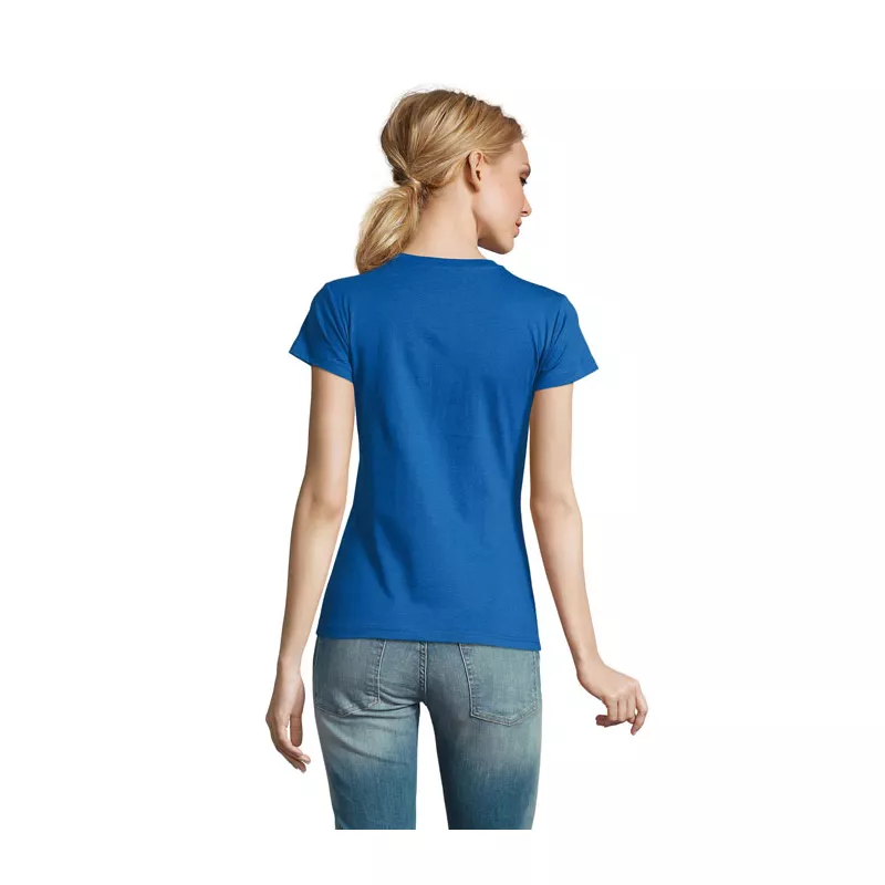 Koszulka damska 190 g/m² Sol's IMPERIAL WOMEN - Niebieski (S11502-RB)