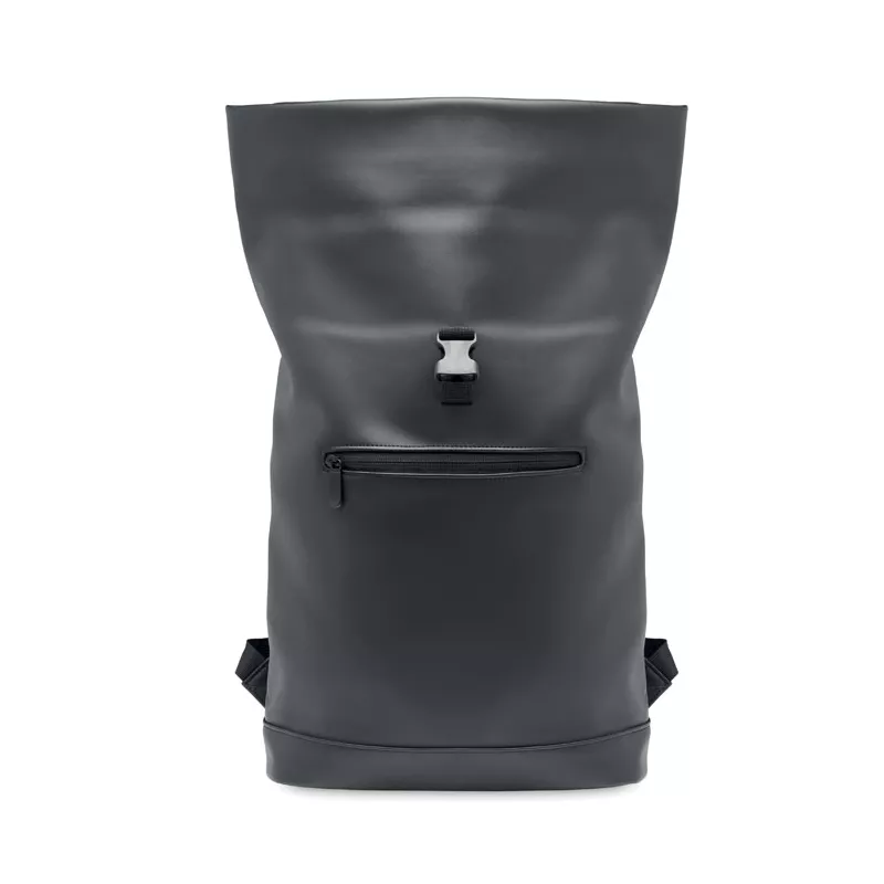 Plecak na laptop 15" z PU BAI ROLL - Czarny (MO2230-03)