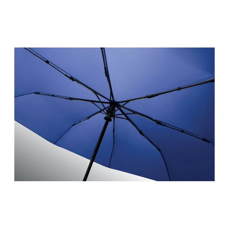 Parasol składany wiatroodporny 21" z RPET UMKRAB - Niebieski (MO2692-37)