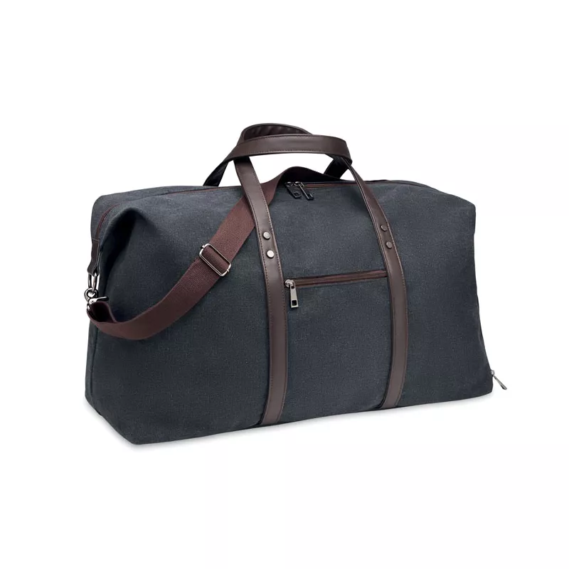 Torba weekendowa z płótna 450 g/m² ZURICH - Czarny (MO6279-03)