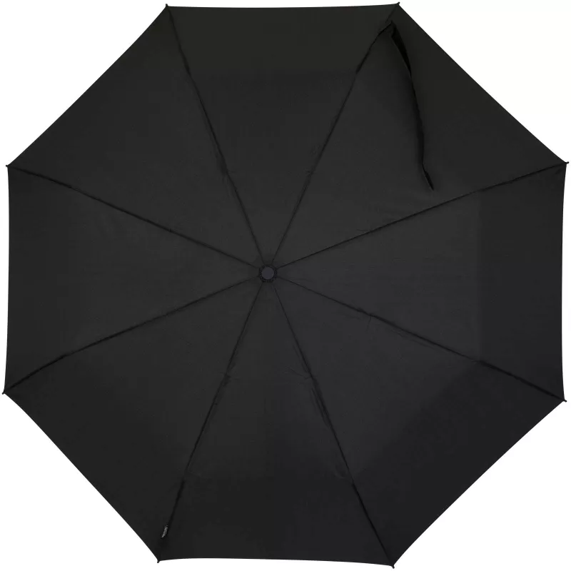 Renee – składany parasol 23 cale wyposażony w funkcję automatycznego otwierania i zamykania - Czarny (13015990)