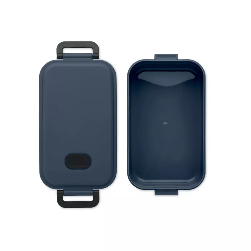 Lunchbox z PP z zaworem i klamrami 800 ml INDUS - Francuski Granat (MO6855-85)