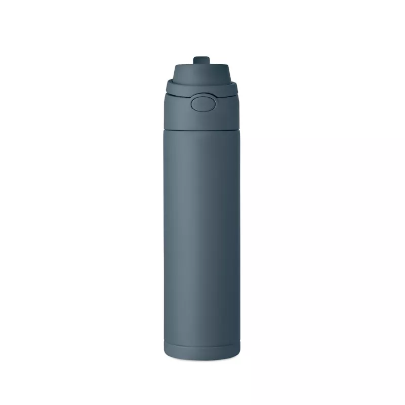 Butelka termiczna ze słomką 2 w 1 500 ml TOIEN TWO - Petrol (MO2988-20)