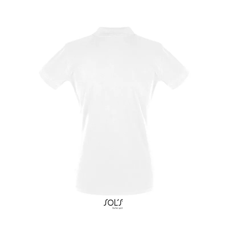Polo damskie piqué 180 g/m² Sol's PERFECT WOMEN - Bialy (S11347-WH)