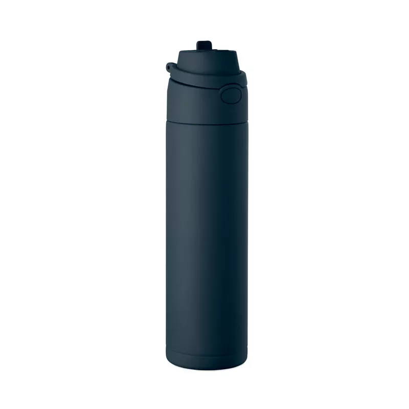 Butelka termiczna ze słomką 2 w 1 500 ml TOIEN TWO - Francuski Granat (MO2988-85)