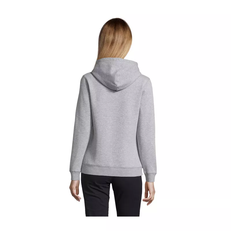 Bluza damska z kapturem 280 g/m² Sol's SPENCER WOMEN - Szary Melanż 2 (S03103-GY)
