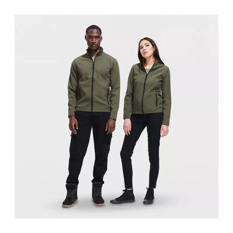 Kurtka softshell damska 2-warstwowa Sol's RACE WOMEN - Army (S01194-AR)